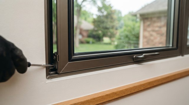 Aluminum window repair project details